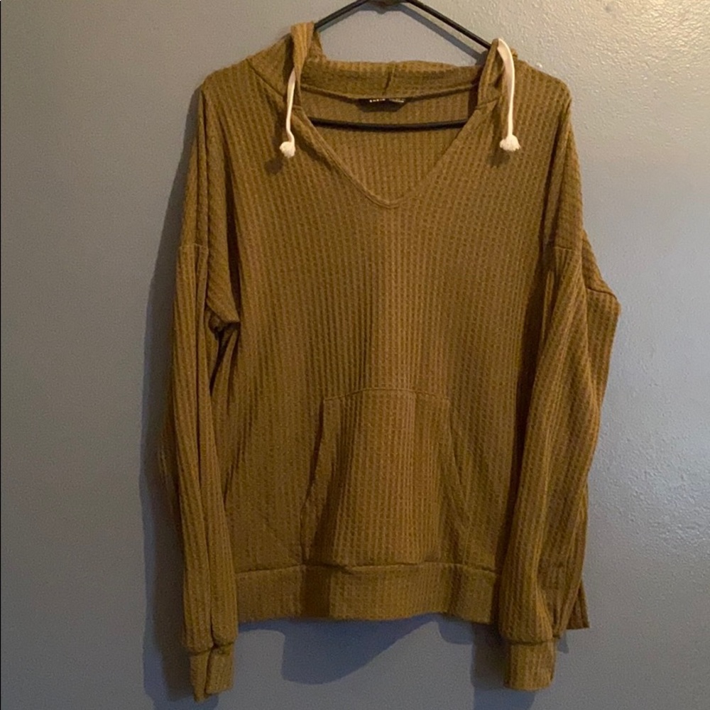 SHEIN long sleeve hooded shirt